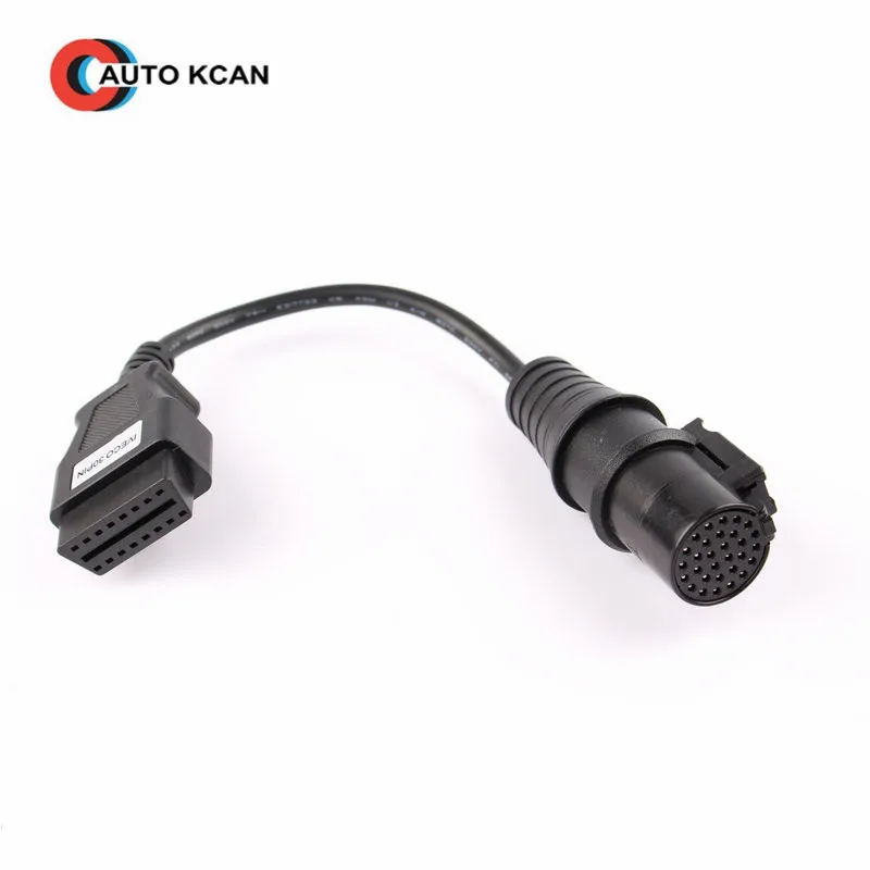 20 штук для IVECO 30 Pin OBD 2 OBD2 II соединительный кабель с разъемом кабеля Женский 16 30Pin DHL