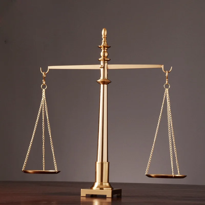 72 см высокие атласные позолоченные металлические весы/Justice Lawer подарок