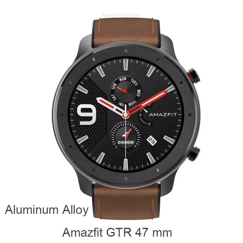 style 1 Оригинальные Смарт-часы Xiaomi Mijia Huami Amazfit GTR, спортивные, gps, водонепроницаемые, gps, для плавания, AMOLED экран, умные часы - Цвет: style 1