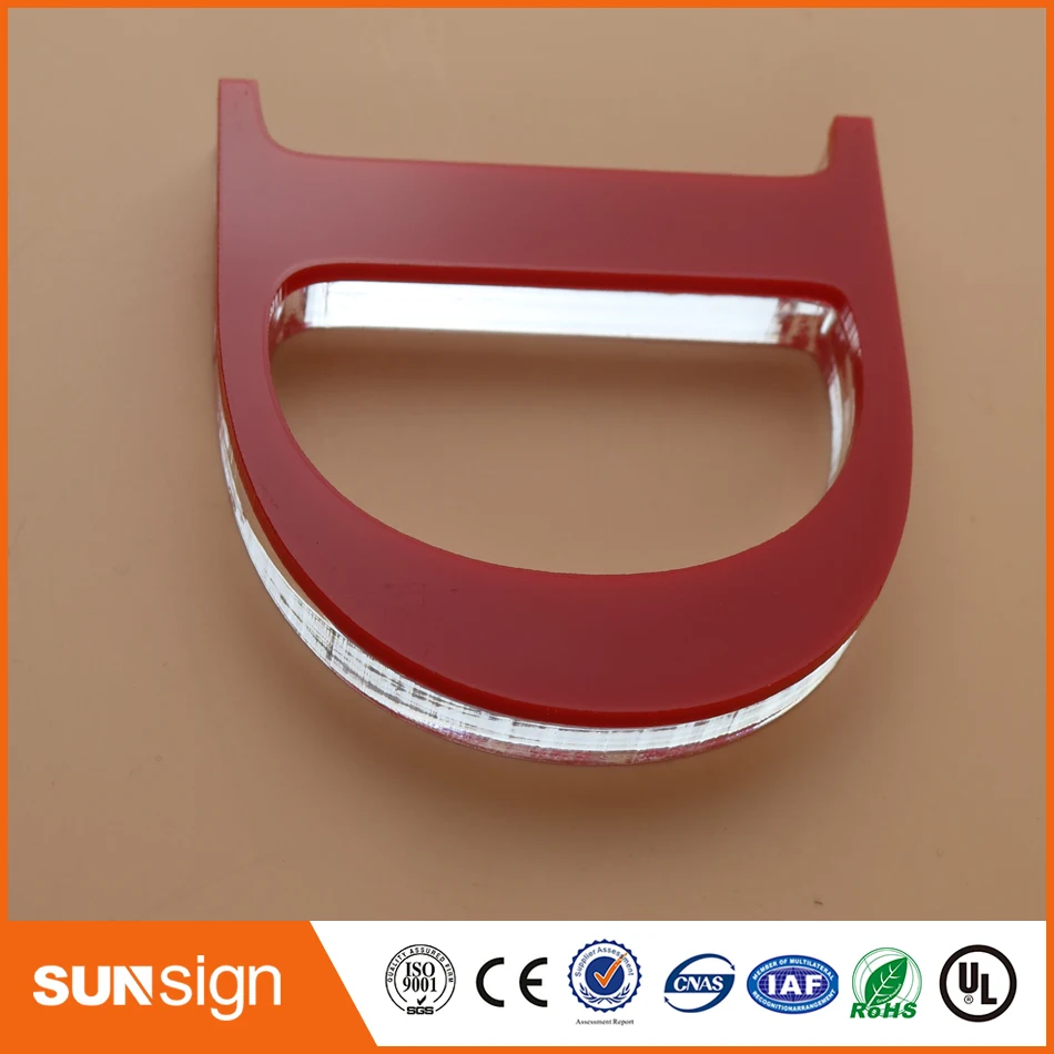 Wholesale home decoration indoor signage acrylic letters sign