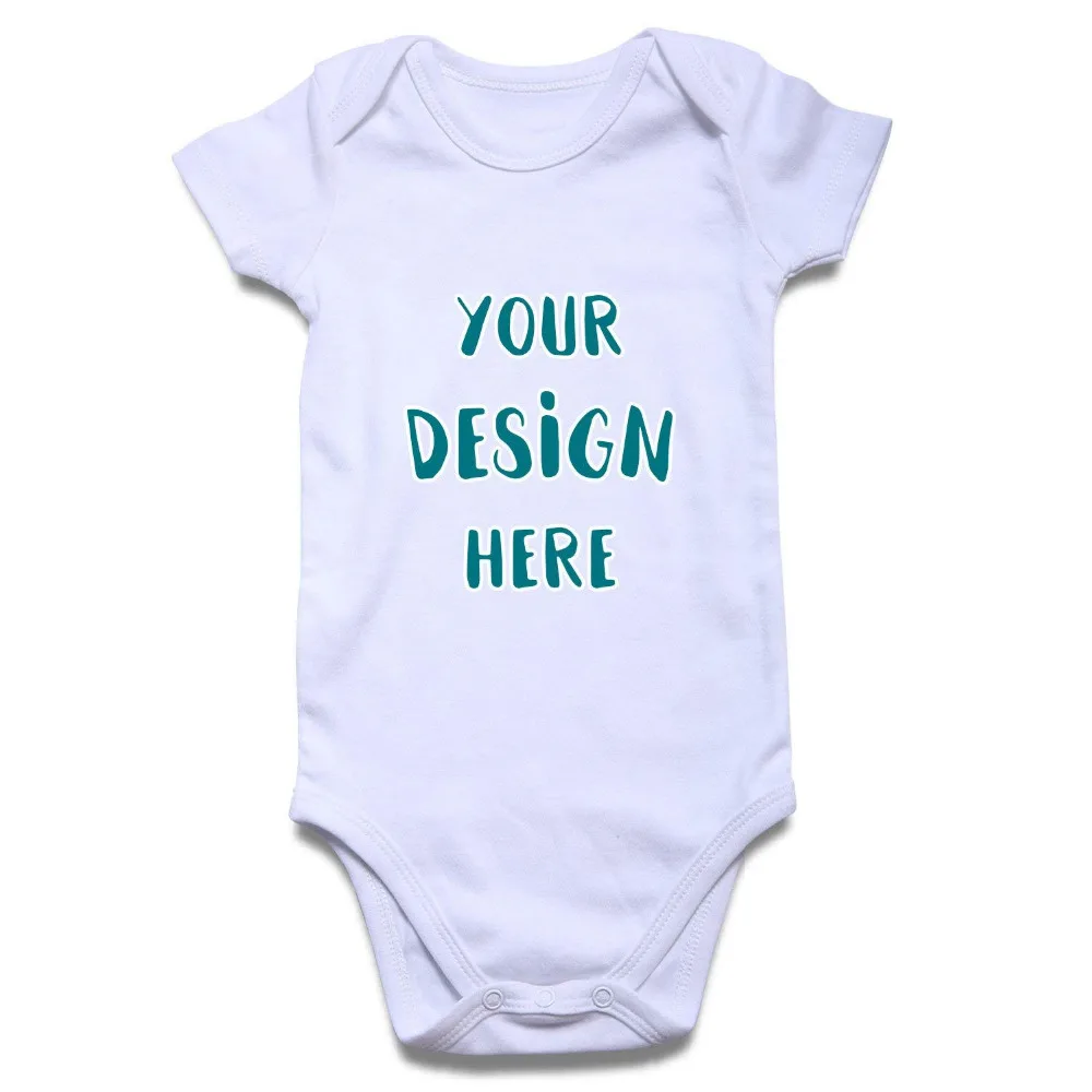 Боди для новорожденных мальчиков и девочек индивидуальный Цельный с рисунком