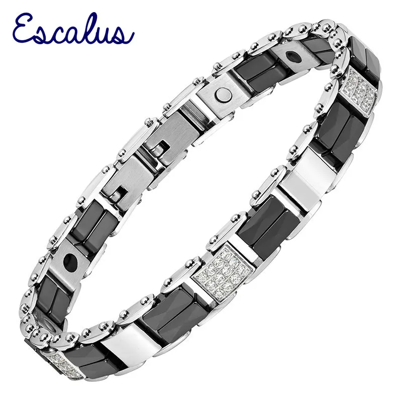 Эскалус керамические кристаллы звеньевая цепь здоровье Магнитный женский