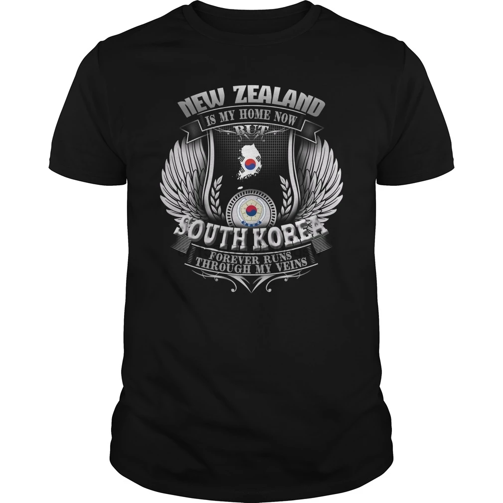 Мужская футболка с коротким рукавом Южная Корея NZ cool tee tops Женская