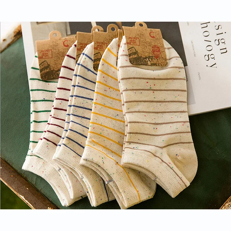 Носки детские летние хлопковые в полоску 5 пар|kids socks|socks kidsgirl summer socks |