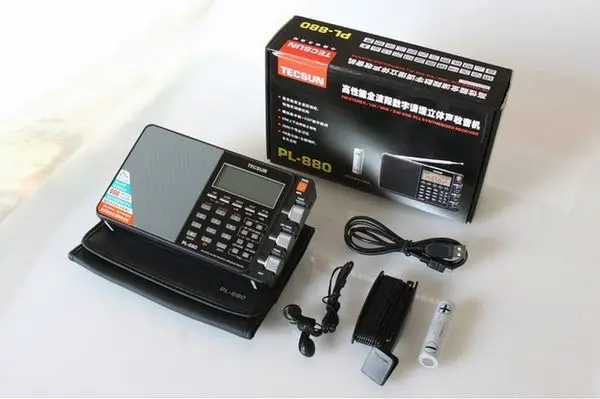 FM радио Tecsun PL880 Профессиональный MP3 приемник новинка бесплатная доставка|receiver