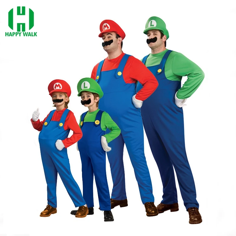 Карнавальные костюмы героев Супер Марио. Для детей и взрослых. Бесплатная