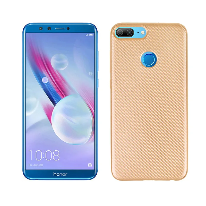 углеродные волокна узор силиконовый чехол на huawei honor 9 lite чехлы мягкий