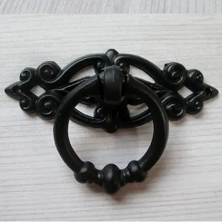 Черные ручки для комода в европейском стиле выдвижных ящиков ручка шкафа