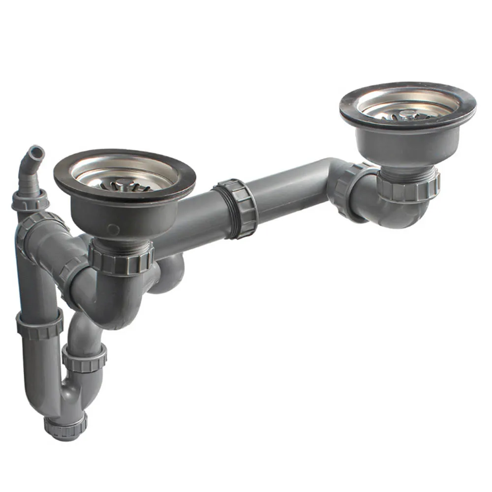 Двойной слив для раковины Talea сливная труба дренажная система в задней части