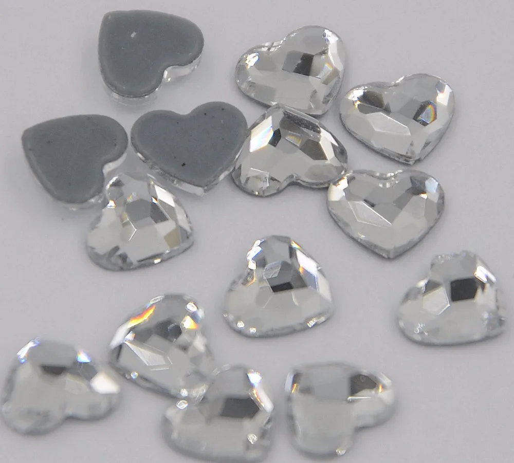 

AAAA+Best Quality 6mm Crystal Clear Heart DMC Hot Fix Rhinestone More Shiny Super Bright Hotfix Iron On Stones.