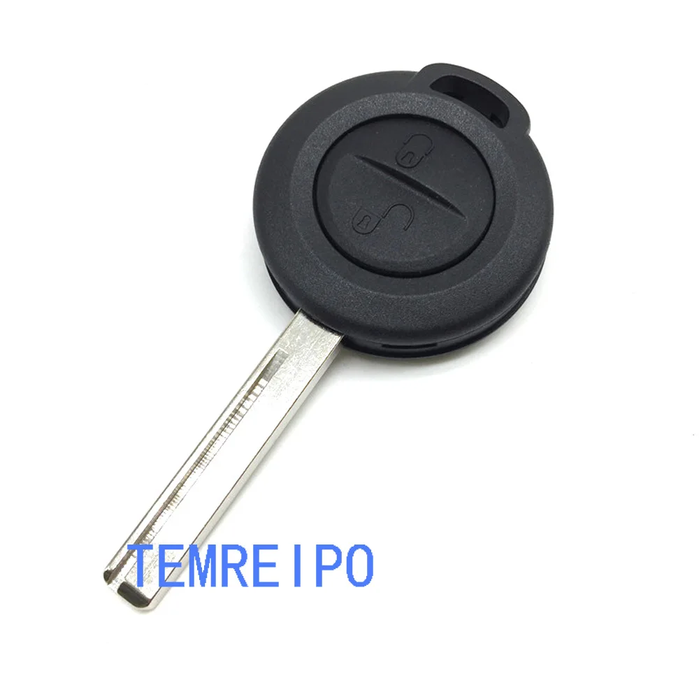

10pcs/lot 2 Buttons Remote Key Case Shell Uncut Blade For Mitsubishi Colt Warior Carisma Spacestar