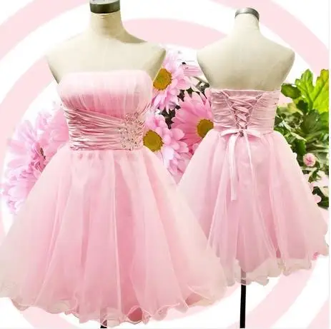 Платье для выпускного вечера романтичные дешевые короткие шифоновые белые