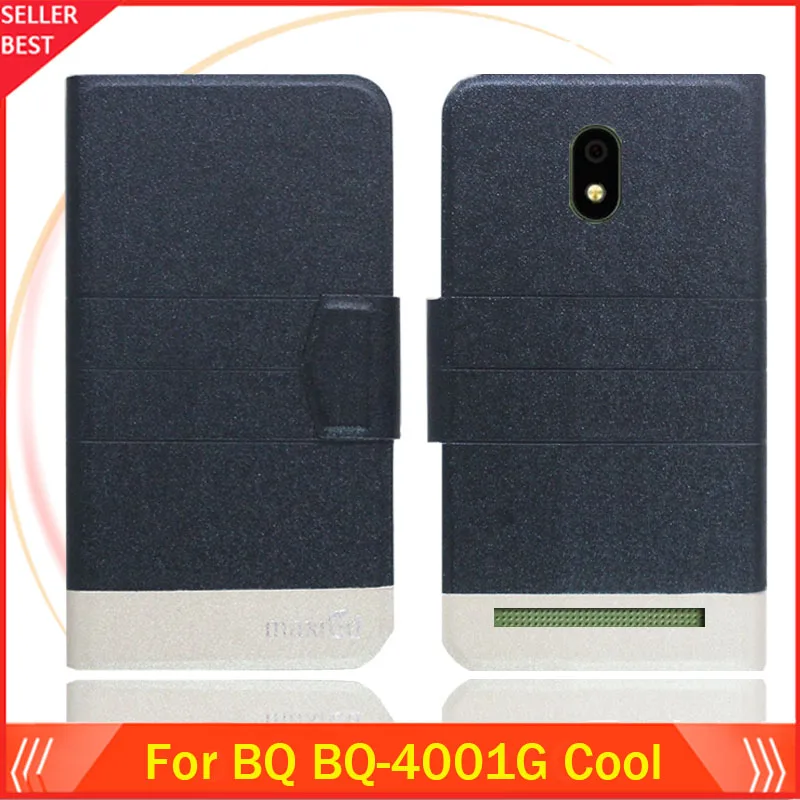 5 цветов Лидер продаж! BQ 4001G крутой кожаный чехол для телефона заводская цена
