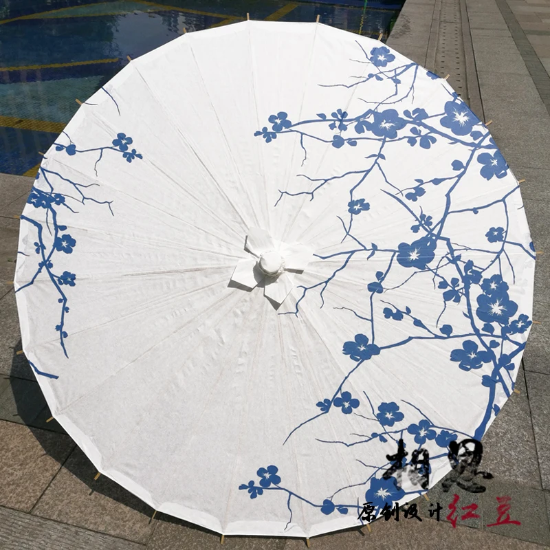 40CM style 10 40 см Китайский Японский бумажный зонтик декоративный зонтик Свадебный женский зонтик украшение бумажный зонтик бытовой дождевой механизм diy - Цвет: 40CM style 10