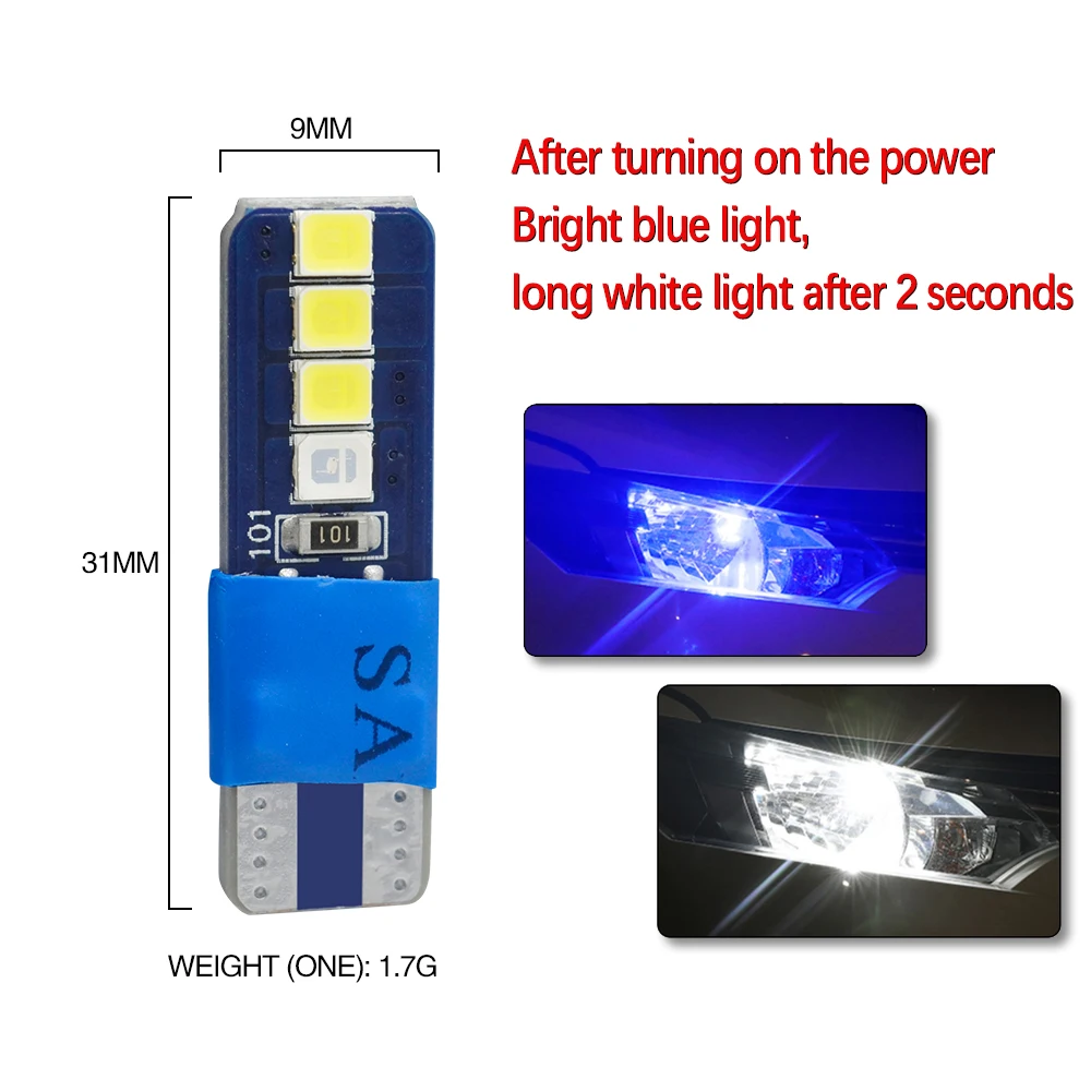 2 шт. светодиодные лампы Canbus 2835 8smd для чтения | Автомобили и мотоциклы