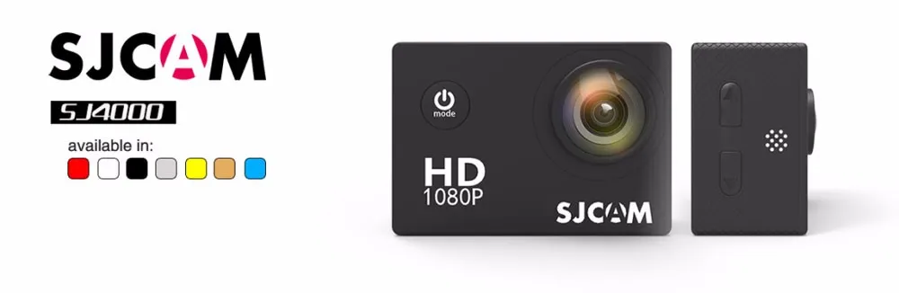 Оригинальная Экшн-камера SJCAM SJ4000/SJ4000AIR/SJ4000 wifi 1080P 2,0 lcd Full HD, водонепроницаемая Спортивная камера DV