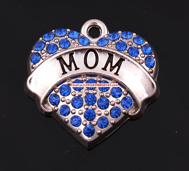 Прямая поставка Новое поступление Лидер продаж кулон в виде сердца с родиевым