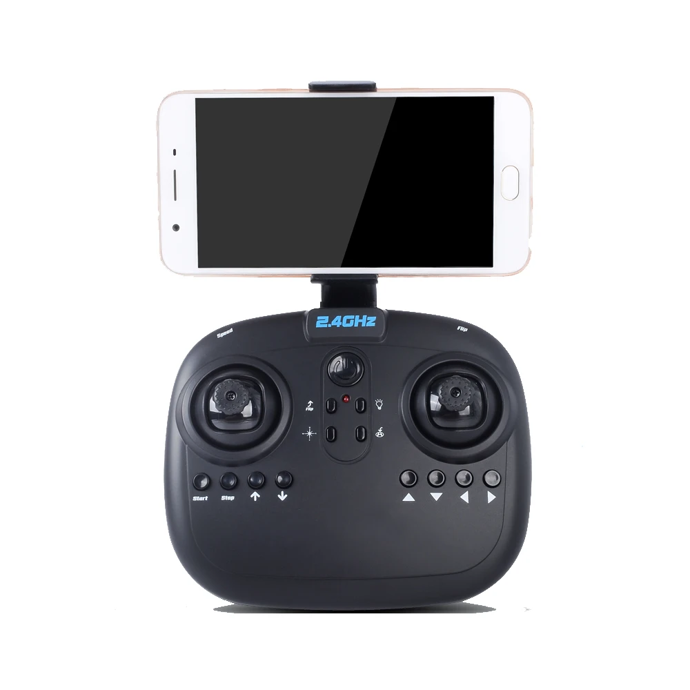 RC Дрон складной Квадрокоптер Вертолет FPV Wifi Безголовый режим 3D ролловер 2 4 ГГц