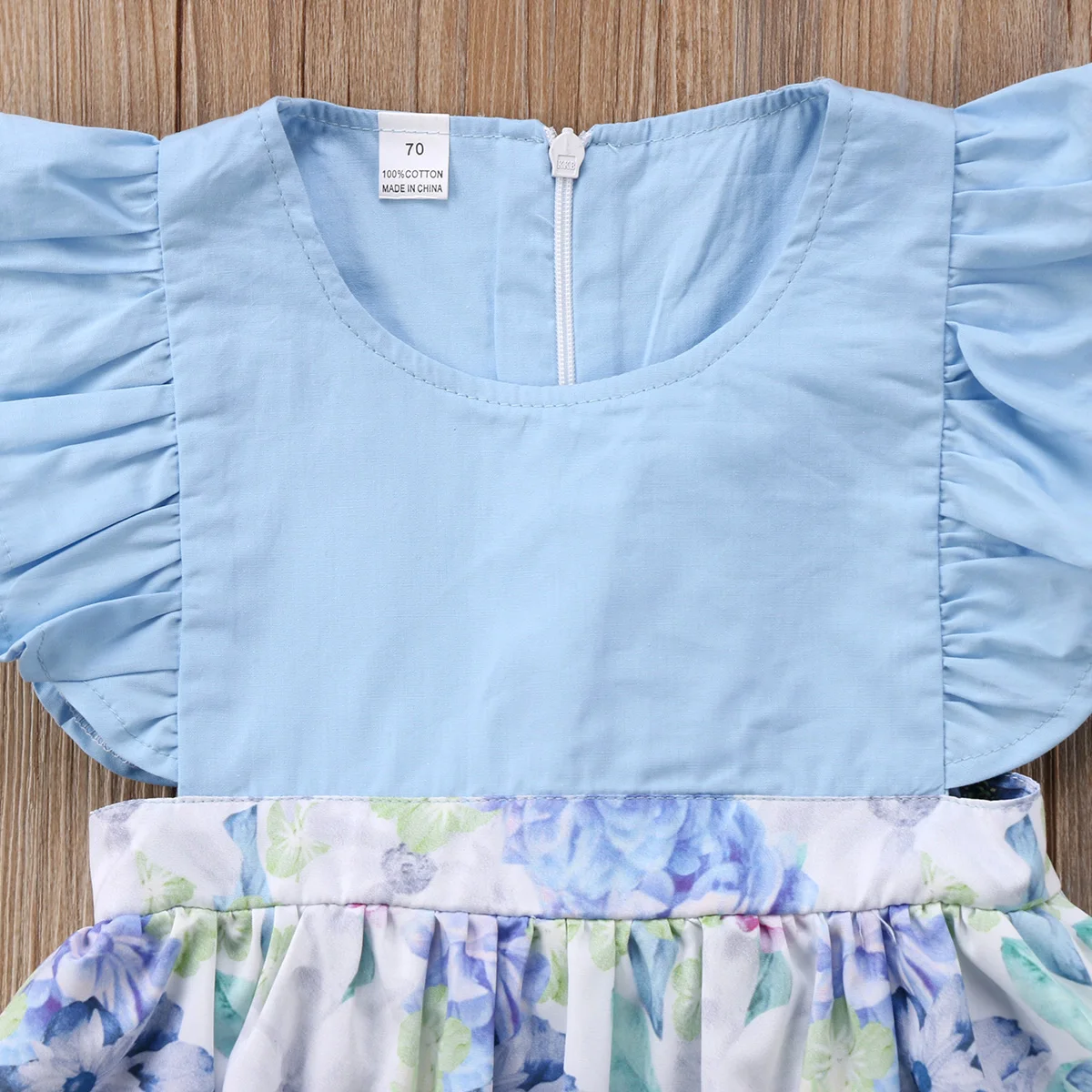 Newborn Infant Baby Girls Floral Patchwork Princess Party Wedding Pageant Dresses Clothes | Детская одежда и обувь