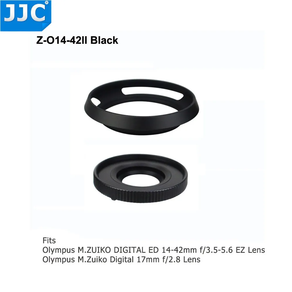 Z-O14-42IIBlack JJC авто крышка объектива для Olympus M. ZUIKO DIGITAL ED 14-42 мм f/3,5-5,6 EZ для Panasonic G Vario12-32mm f/3,5-5,6 ASPH - Цвет: Z-O14-42IIBlack