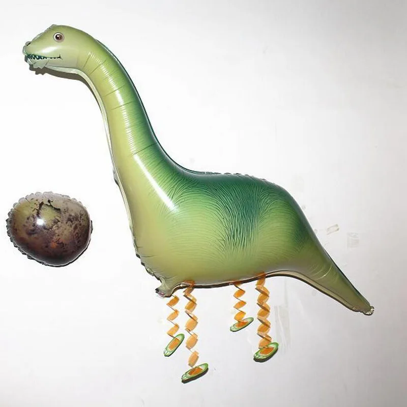 Горячая 1 шт. динозавров Шарики Прогулки Pet шар вечеринок животного Фольга гелий