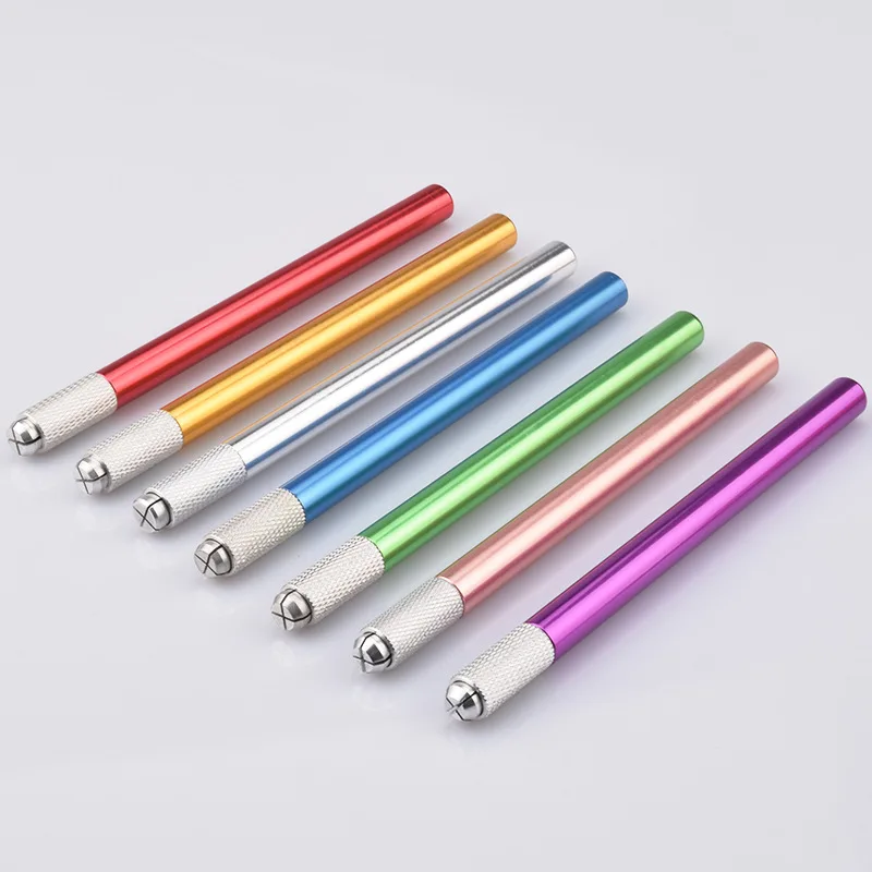 Высококачественный Женский вышитый карандаш для бровей 7 видов цветов подводки