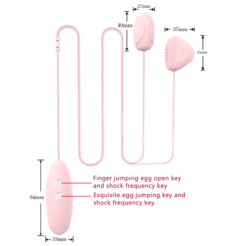 Вибратор BODYPRO для женщин 7 скоростей вибрация двойные шарики стимуляторы точки G