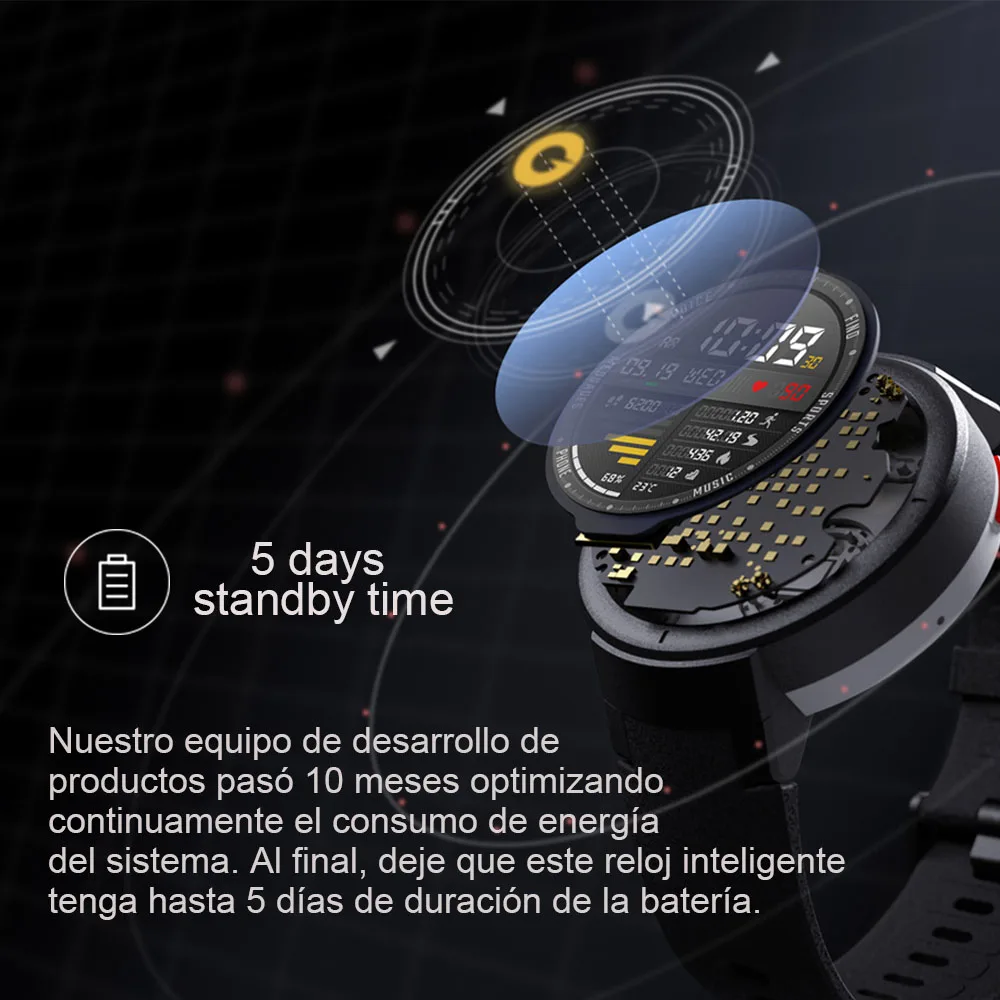 Смарт часы Amazfit Verge мужские спортивные водонепроницаемые с трекером