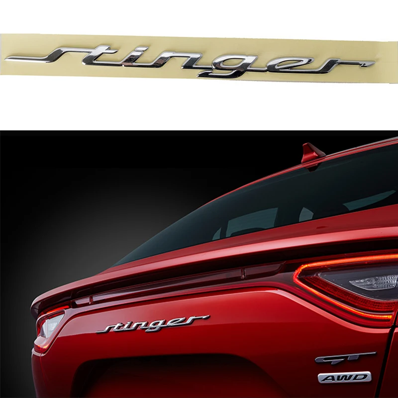86311 J5000 для подлинной задней таблички Stinger надпись Эмблема Для Kia- Stinger 86311J5000