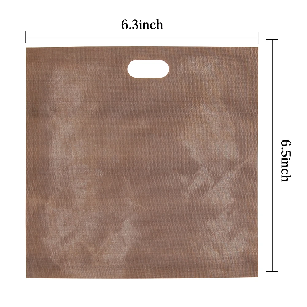 Антипригарный тефлоновый мешок для хлеба сэндвич сумки тостов термостойкий