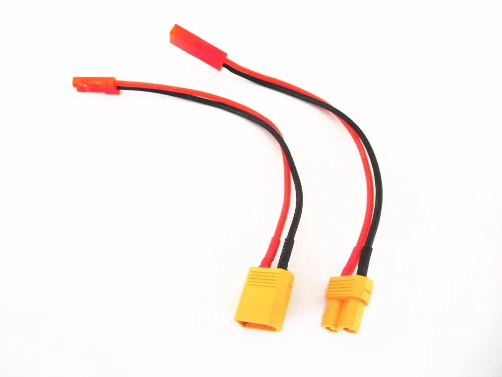 1 пара штепсельная вилка XT30 для разъема JST кабель Lipo аккумулятора 22AWG 20AWG 18AWG 10 см |