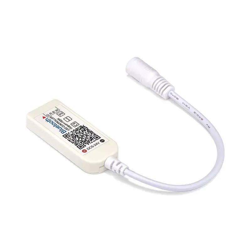 10 шт. DC5-24V Mini Bluetooth Wi-Fi контроллер rgbw музыка RGBW для 3528 5050 Светодиодные ленты Панель