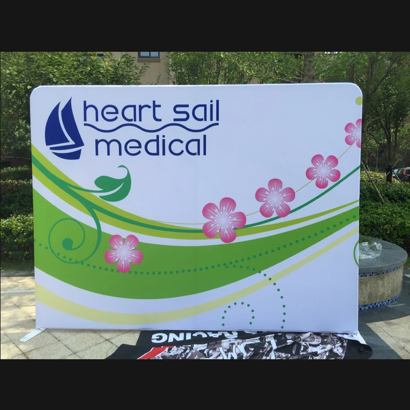 Портативная стойка для баннеров прямых выставок из ткани 10 футов|backdrop banners|wall