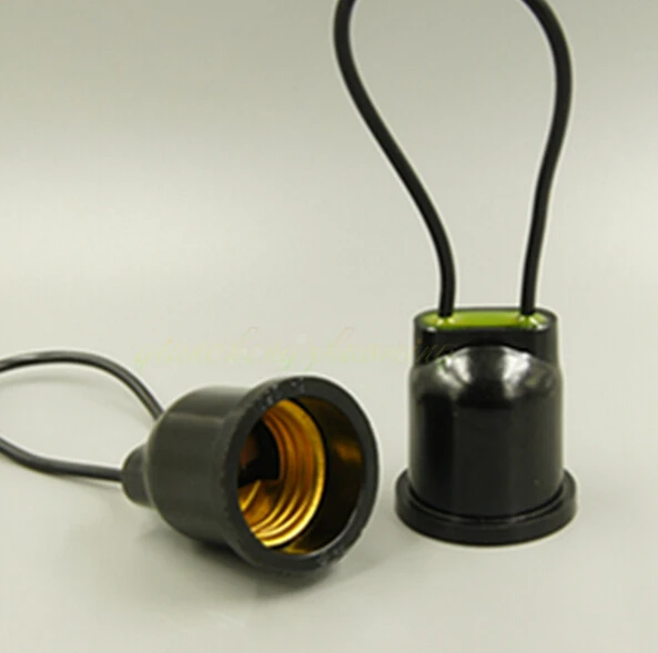 Пластиковый светодиодный патрон E27 с проводом Водонепроницаемый 20 шт.|led error|led valve