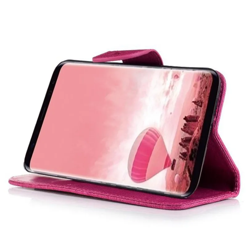 Чехол-Кошелек для Highscreen Power Five Pro из искусственной кожи с магнитным отделением