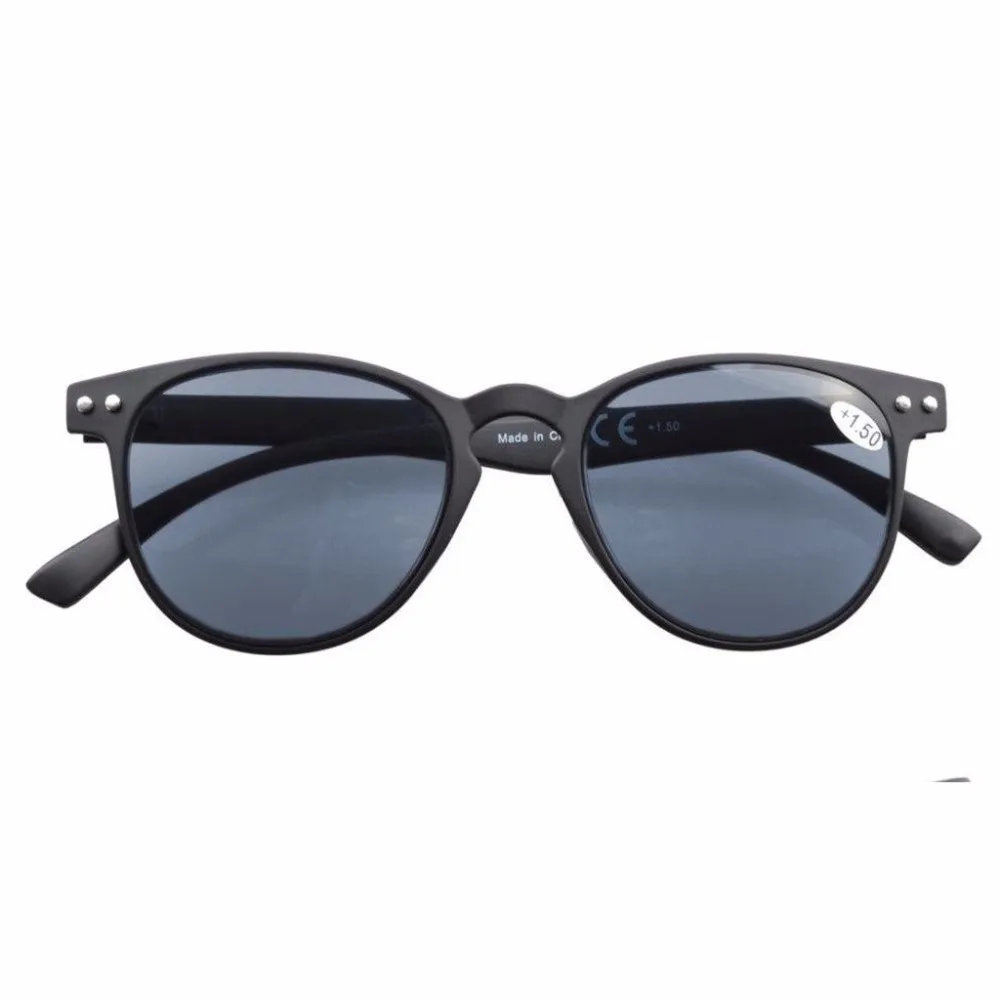 R060 Eyekepper серый объектив круглый полный охват ультратонкие Flex Рамки Очки для