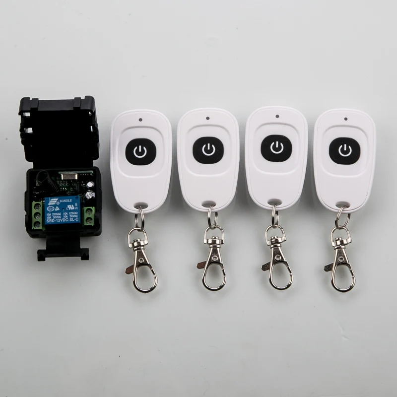

2015 HOT sale DC 12 v 1CH mini wireless remote control switch 315MHZ/433MHZ