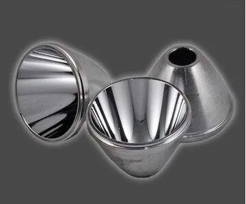 

# Фонарь со светодиодной отражающей чашей, размер: 26,2x19 мм, угол: 8 градусов, чистая поверхность, материалы: алюминий, соответствие: фонарик/G