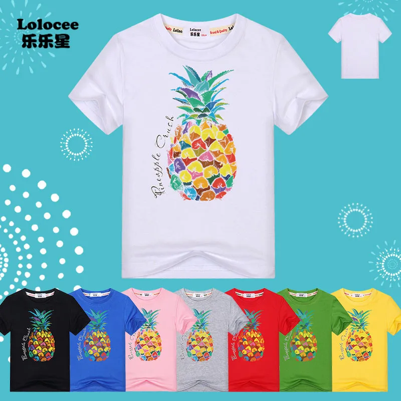 Летняя забавная Футболка с принтом в виде фруктов и велосипеда повседневные