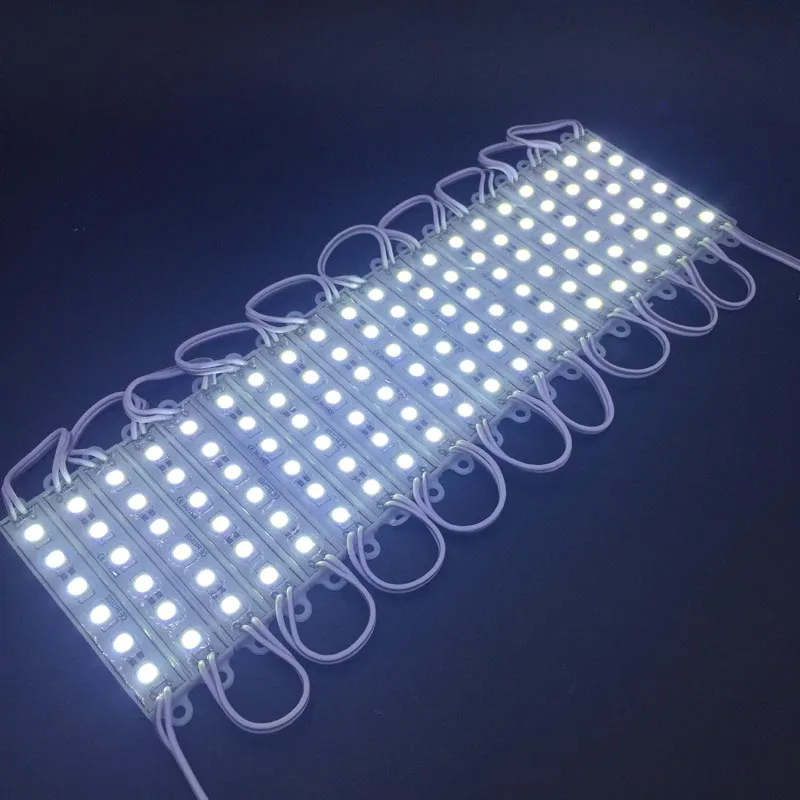 Светодиодный модуль 5050 SMD 6 светодиодов 12 В постоянного тока водонепроницаемые