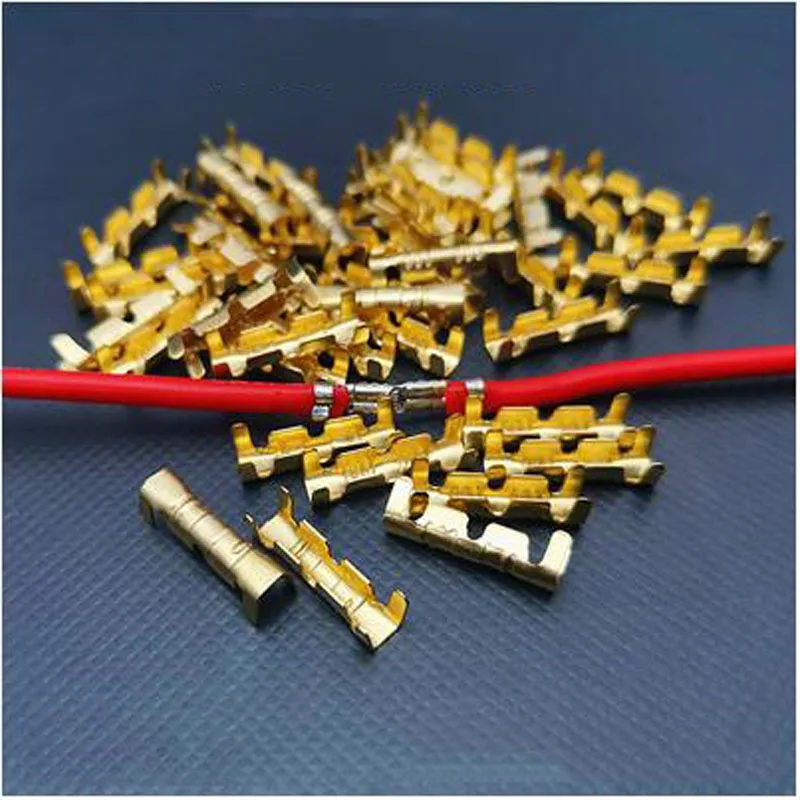 Быстрый холодный концевой соединитель 50 шт. пряжка проводки стыковое соединение