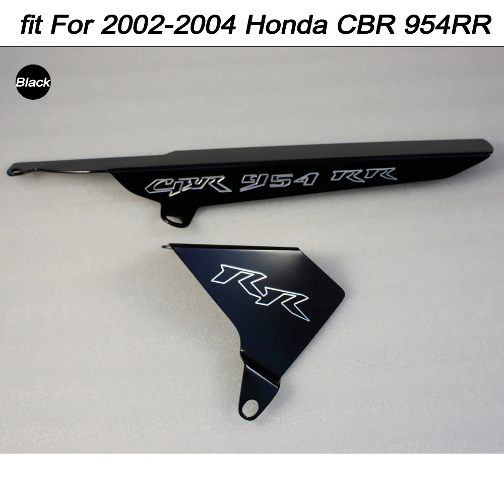 2002-2004 CBR 954RR Мотоциклетная цепная защитная крышка, алюминиевая заготовка для Honda CBR 600 F4 F4i 600RR F5 900RR 929RR 954RR 1000RR Fireblade - Цвет: 2002-2004 CBR 954RR