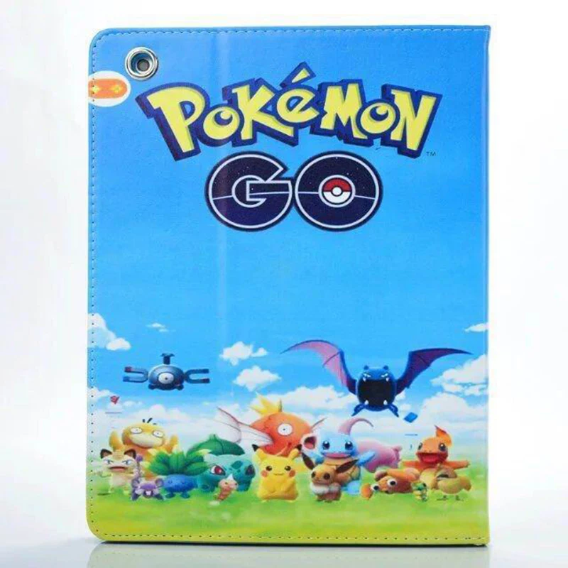 as photo Чехол для Samsung Galaxy Tab A A6 10,1 T580 T585 T580N чехол «Pokemon Go» с забавным рисунком Пикачу tablet крышка флип-чехол с подставкой coque para - Цвет: as photo