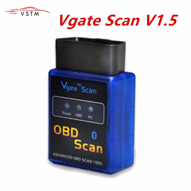 Популярный ELM327 Vgate Scan Расширенная диагностика OBD2 автоматический Bluetooth сканер