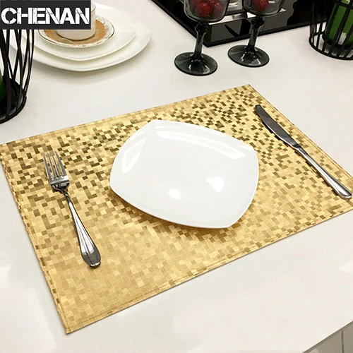 4/6 шт набор кухонных ковриков для стола коврик столовых ПВХ обеденного | Дом и сад