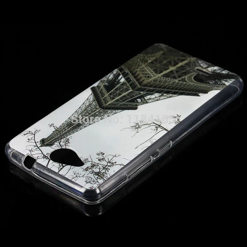 Мода Красочные 10 Модели Прочный ТПУ Soft Case для ZTE Blade GF3 Кожи Силикона Геля Задняя