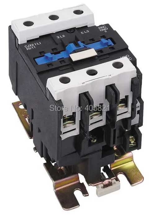 

AC Contactor LC1 CJX2-9511 3P 95Amps 1NO+1NC 85% silver contact point 24V 36V 48V 110V 127V 220V 380V 415V