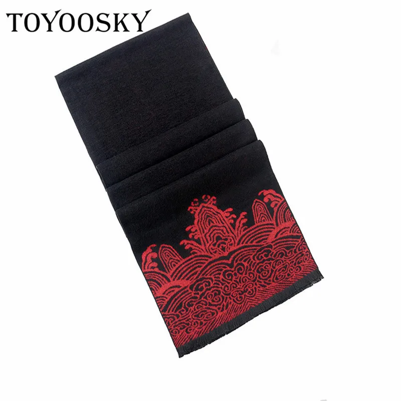 Toyoosky Новинка 2017 года Англия Бизнес отдыха Стиль осень-зима Для мужчин шарф