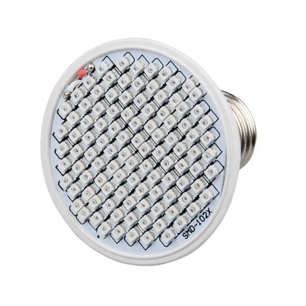6 Вт светодиодный Grow light 106 светодиодный s smd3528 чип имитация солнечного света стимулирование роста растений E27 85-265 v красный синий свет гидропоники овощей лампы