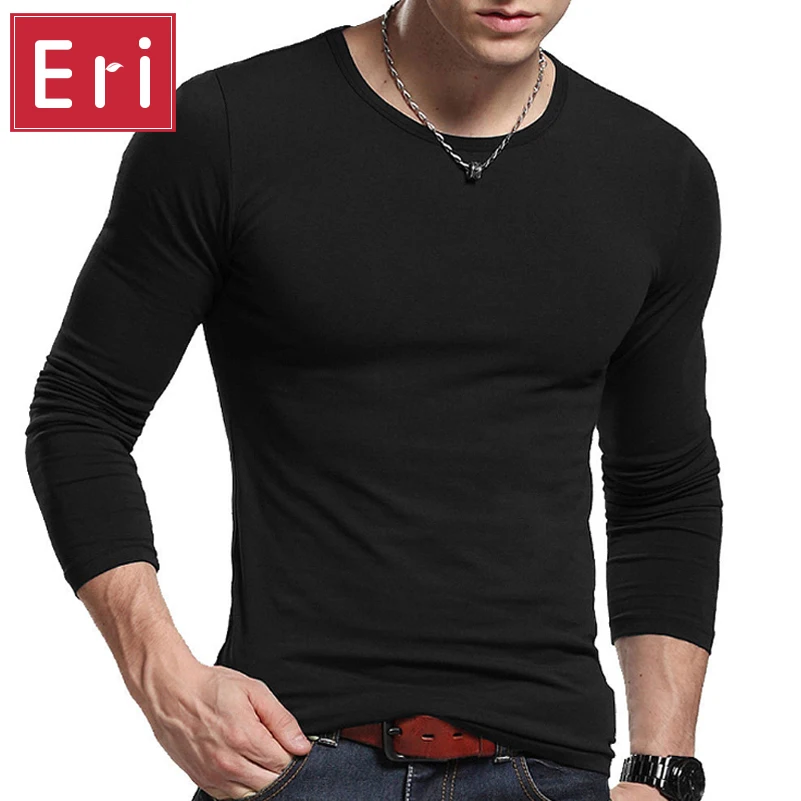 2017 брендовая футболка Для мужчин Новинка весны! Модное платье с О-образным